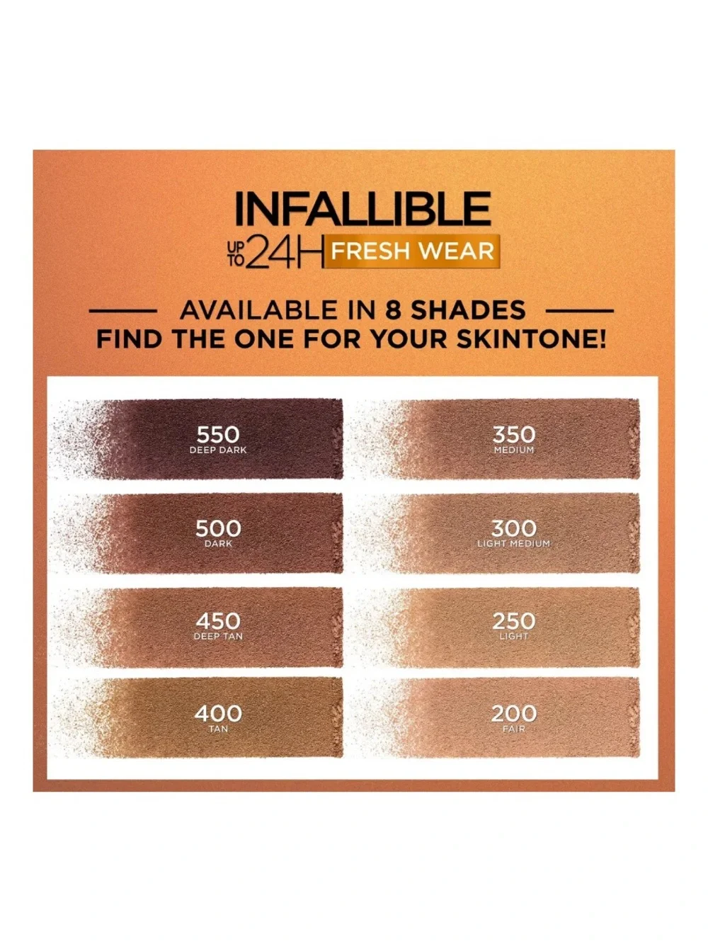 L'Oréal Infallible Bronzer Tan 400 24 Hour Fresh Wear Soft Matte Bronzer Tan